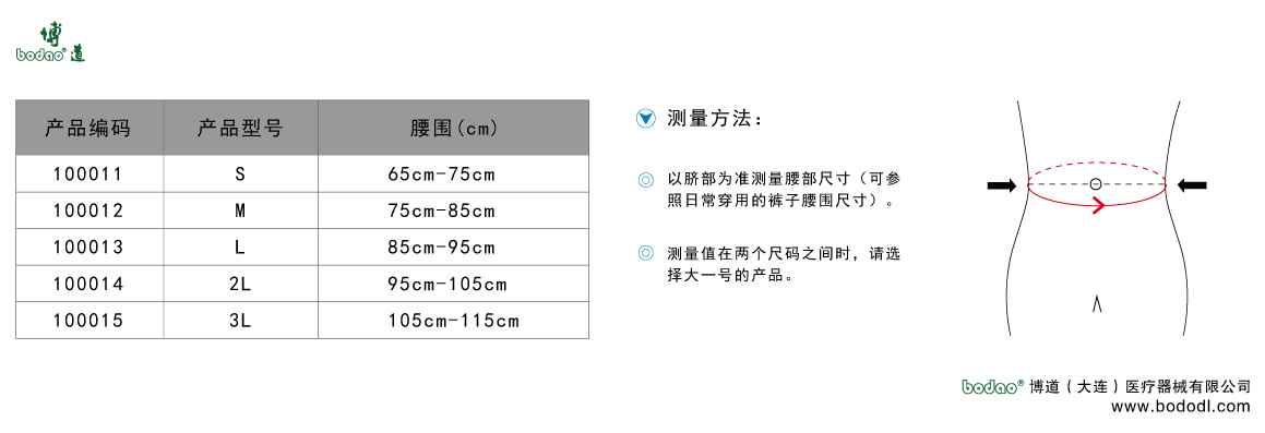 PRODUCT SIZE